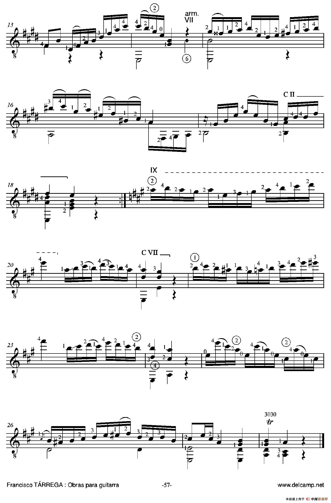 《塔雷加作品全集》第4部分（古典吉他）：059.jpg