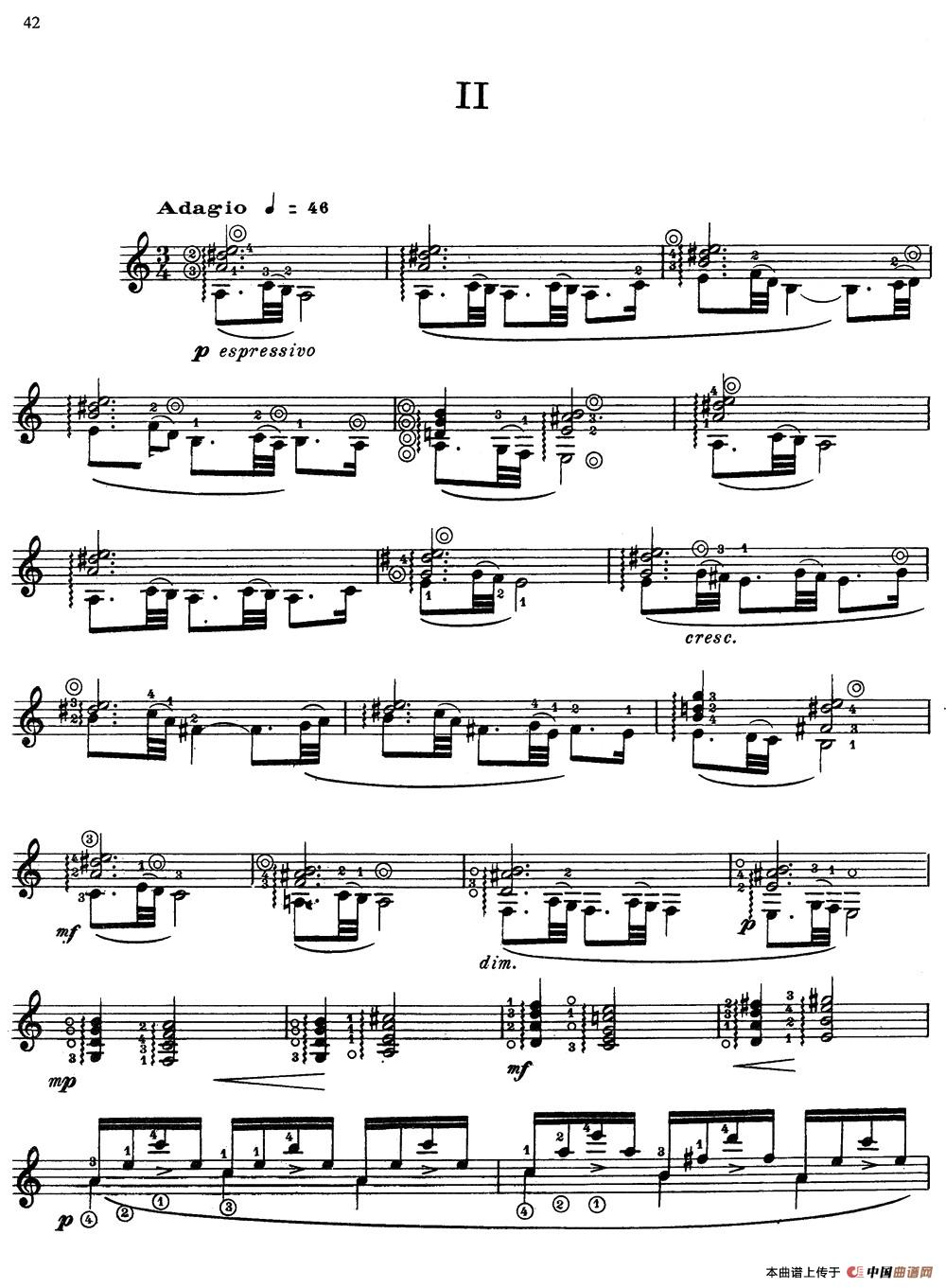 Joaquin Rodrigo Music for Guitar（罗德里戈吉他音乐P38-46）（古典吉他）：042.jpg