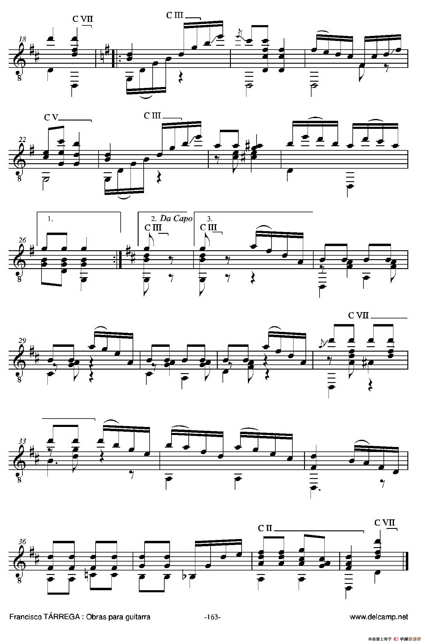 《塔雷加作品全集》第9部分（古典吉他）：165.jpg