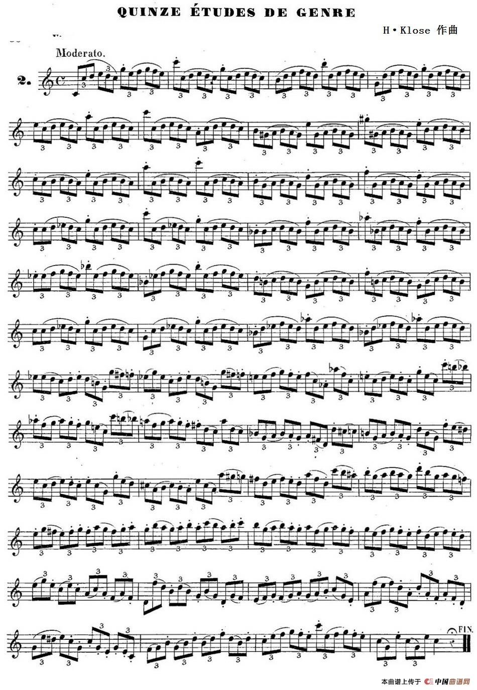 H·Klose练习曲（Quinze etudes de genre—2）(1)HKlose二重奏练习曲_页面_40_缩小大小-.jpg