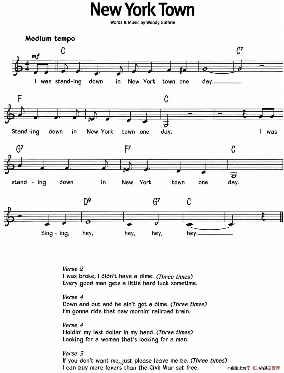 蓝调音乐：New York Town(1)蓝调音乐：New York Town.jpg