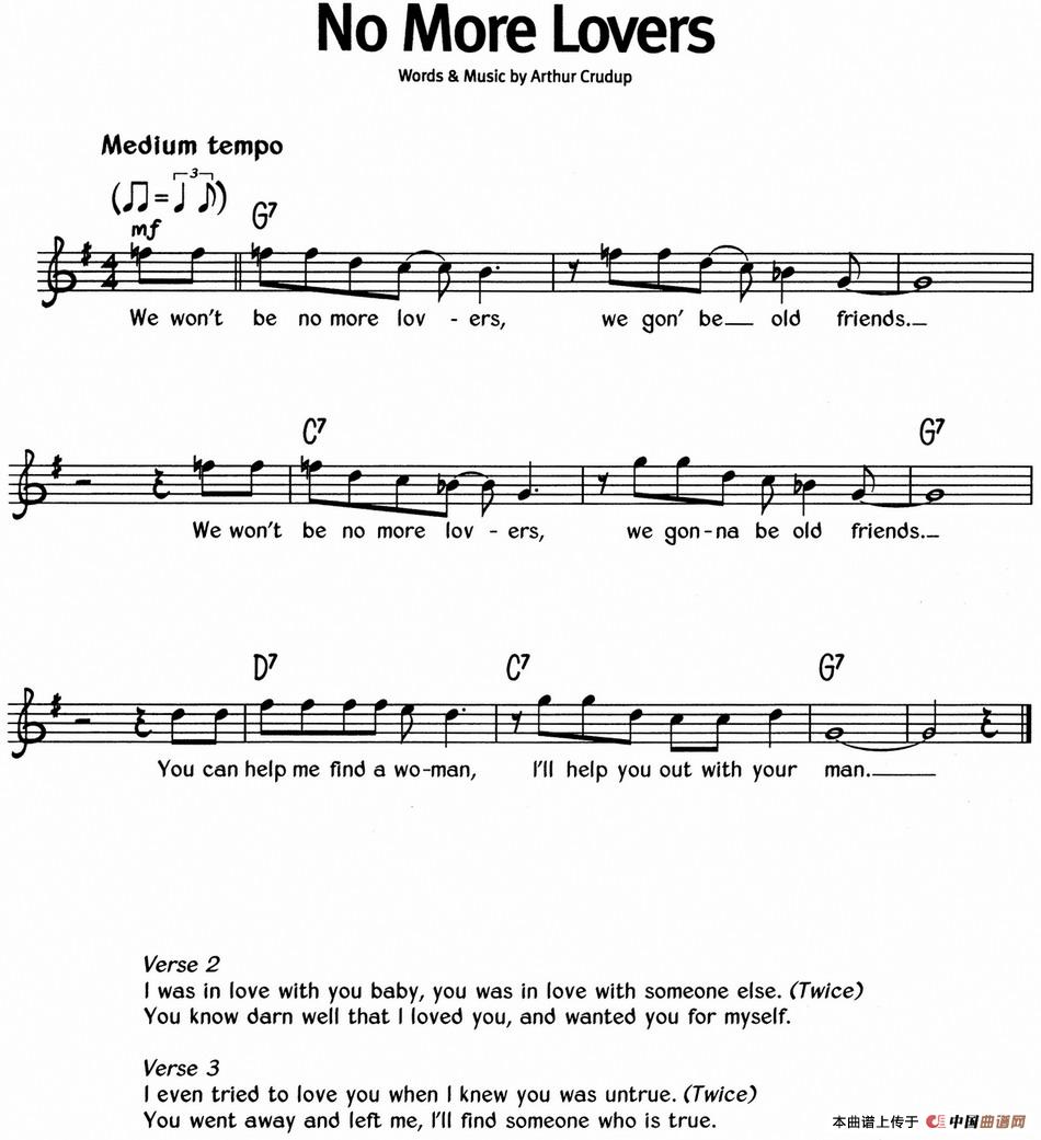 蓝调音乐：No More Lovers(1)蓝调音乐：No More Lovers.jpg