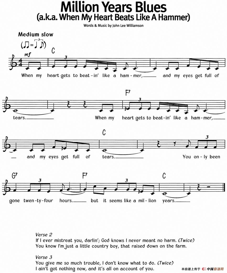 蓝调音乐：Million Years Blues(1)蓝调音乐：Million Years Blues.jpg