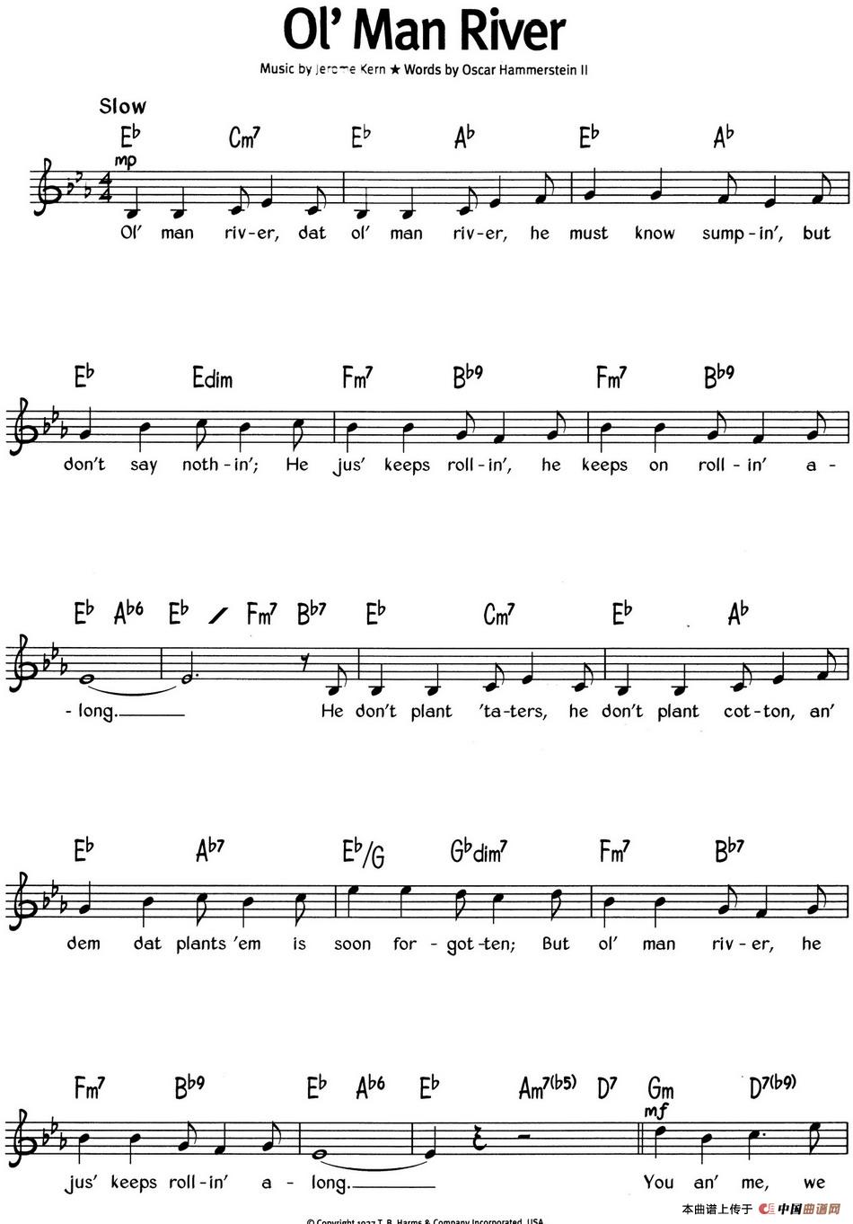 蓝调音乐：Ol' Man River(1)蓝调音乐：Ol' Man River.jpg
