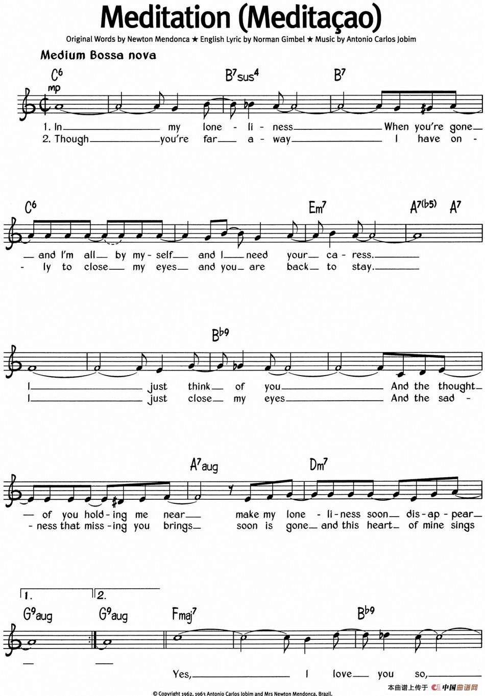 蓝调音乐：Meditation（Meditacao）(1)蓝调音乐：Meditation（Meditacao）.jpg
