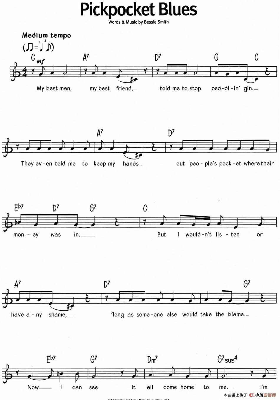 蓝调音乐：Pickpocket Blues(1)蓝调音乐：Pickpocket Blues.jpg
