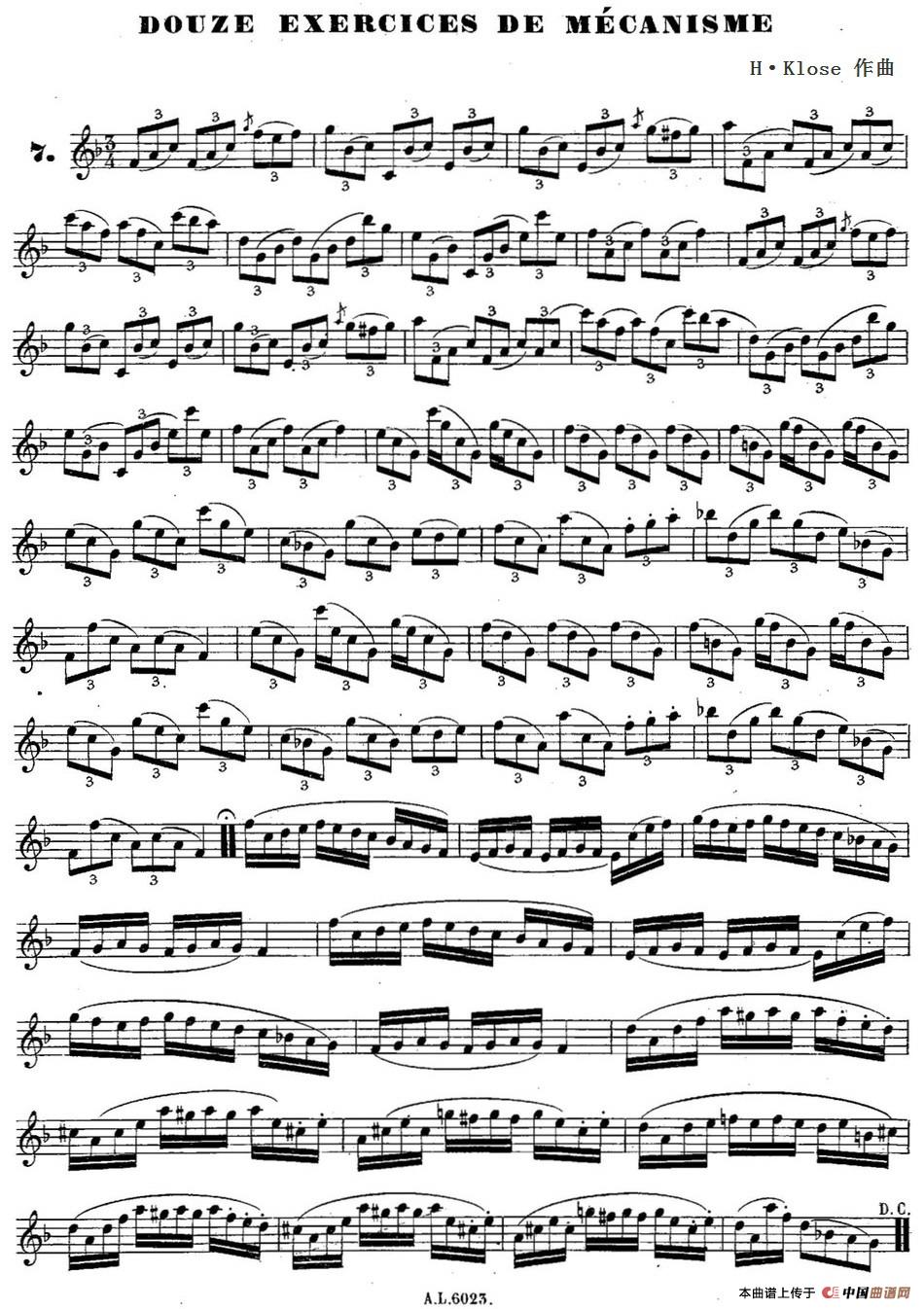 H·Klose练习曲（douze exercices de mecanisme—7）(1)HKlose二重奏练习曲_页面_24_缩小大小-.jpg