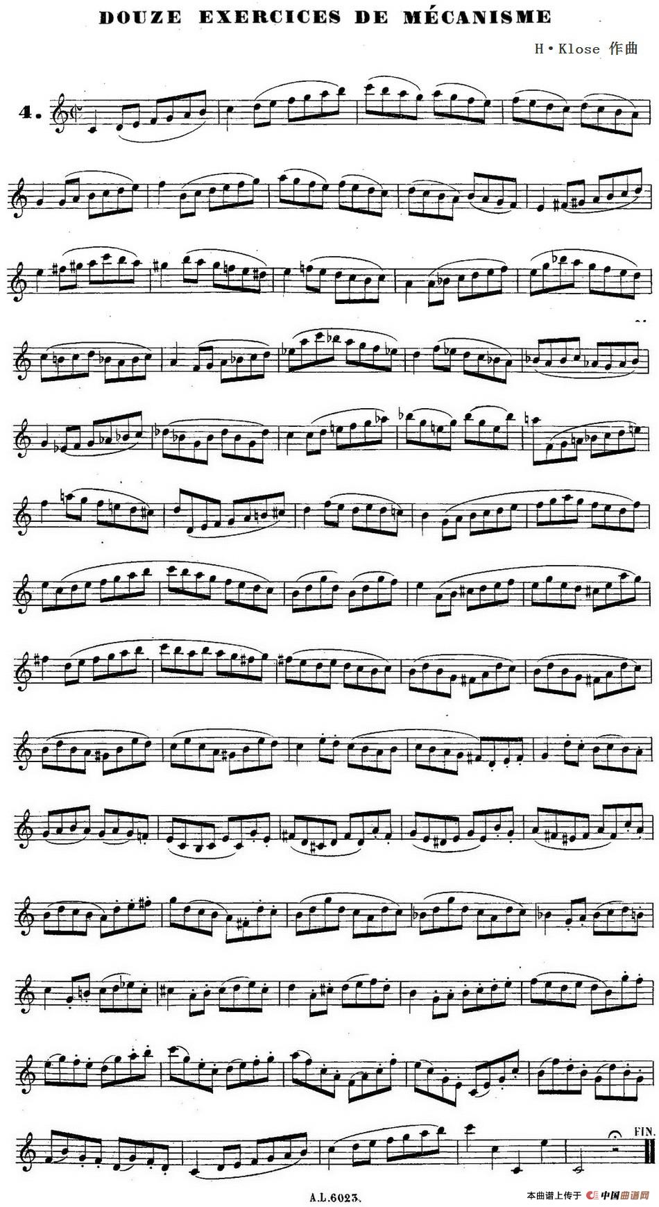 H·Klose练习曲（douze exercices de mecanisme—4）(1)HKlose二重奏练习曲_页面_20_缩小大小-.jpg