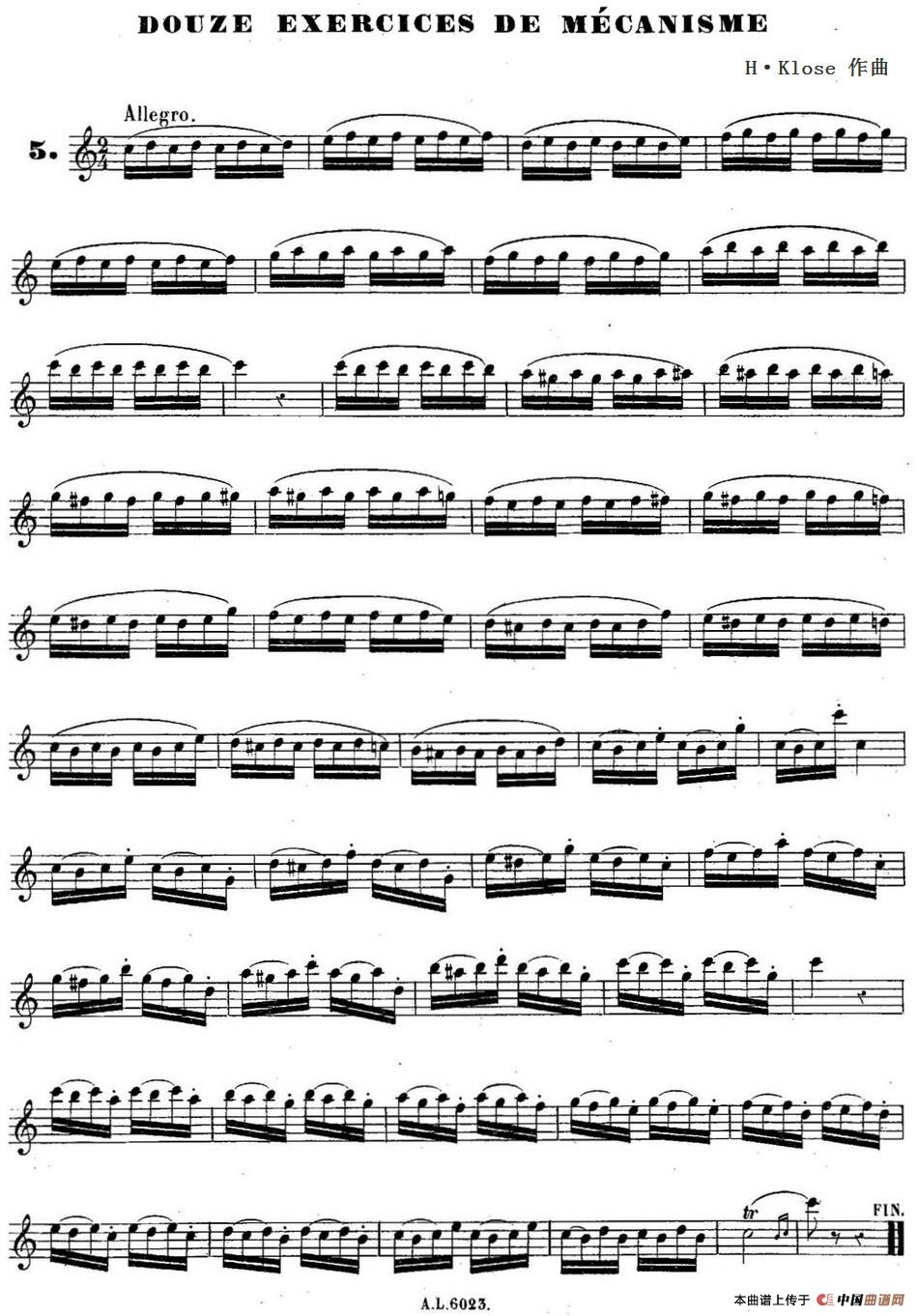 H·Klose练习曲（douze exercices de mecanisme—5）(1)HKlose二重奏练习曲_页面_22_缩小大小-.jpg