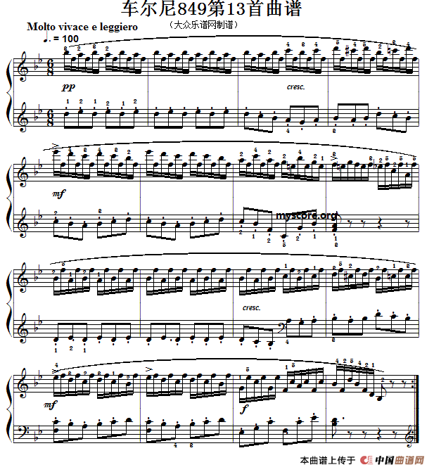 车尔尼（Czerny）849第13首曲谱及练习指导(1)11.gif