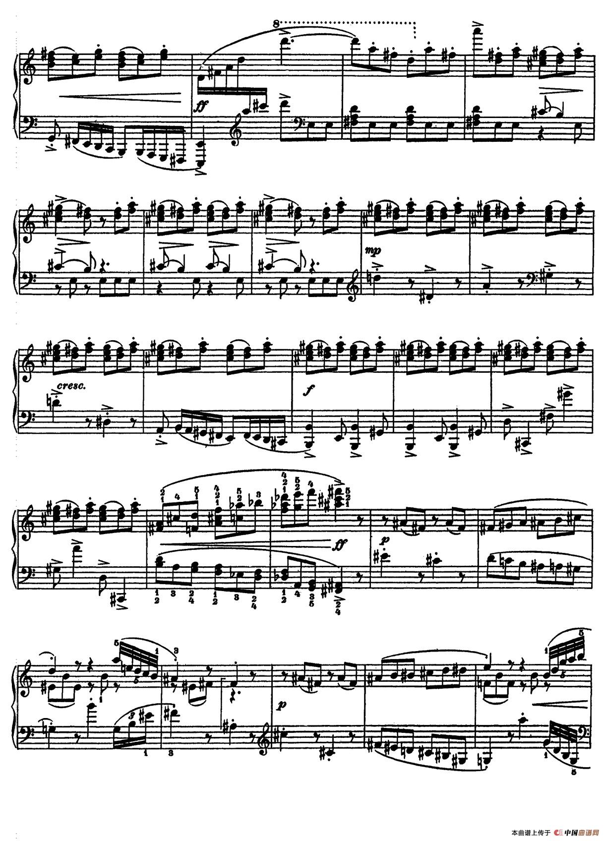 Scherzo from The Love for 3 Oranges Op.33（《三个桔子的爱情》谐谑曲）(1)003.jpg