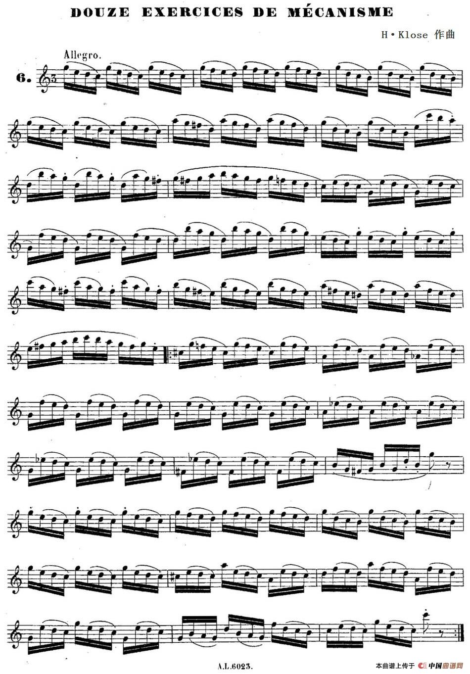 H·Klose练习曲（douze exercices de mecanisme—6）(1)HKlose二重奏练习曲_页面_23_缩小大小-.jpg