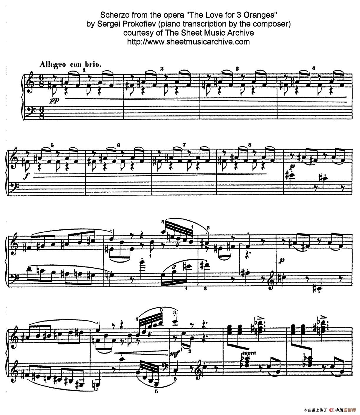 Scherzo from The Love for 3 Oranges Op.33（《三个桔子的爱情》谐谑曲）(1)001.jpg