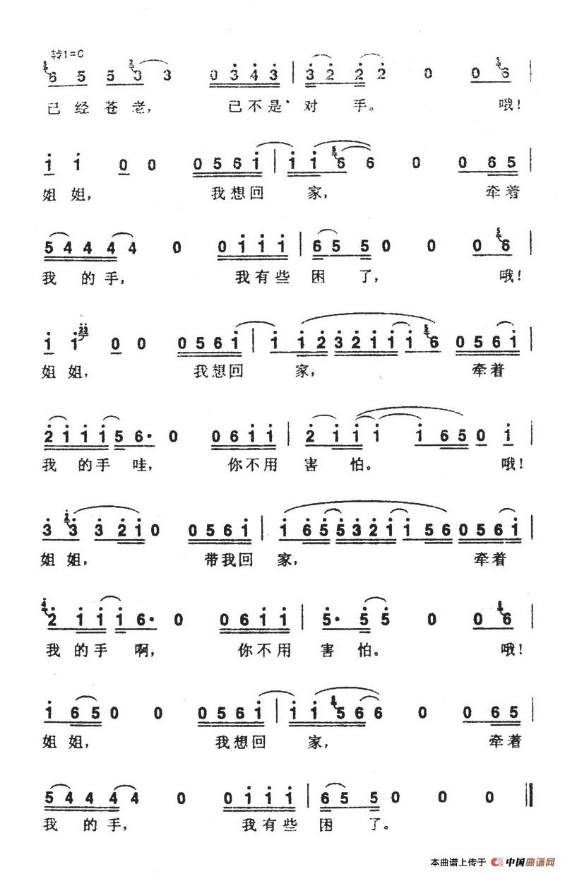 姐姐（张楚词曲）(1)姐姐3.jpg