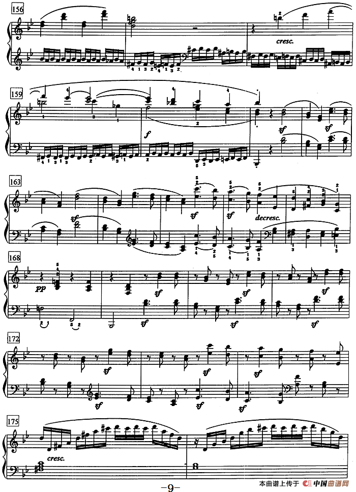 钢琴教程第七级 大型乐曲（降B大调奏鸣曲 Op.22 第一乐章）(1)钢琴教程第七级 大型乐曲（降B大调奏鸣曲 Op.22 第一乐章）贝多芬曲9.png
