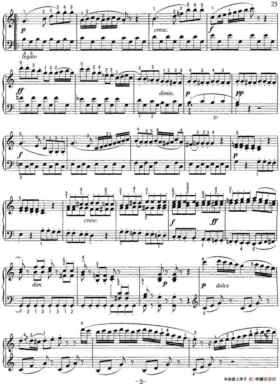 不可不弹的世界钢琴名曲：小奏鸣曲Op.36-3(1)不可不弹的世界钢琴名曲：小奏鸣曲Op.36-3&克莱门蒂3.jpg
