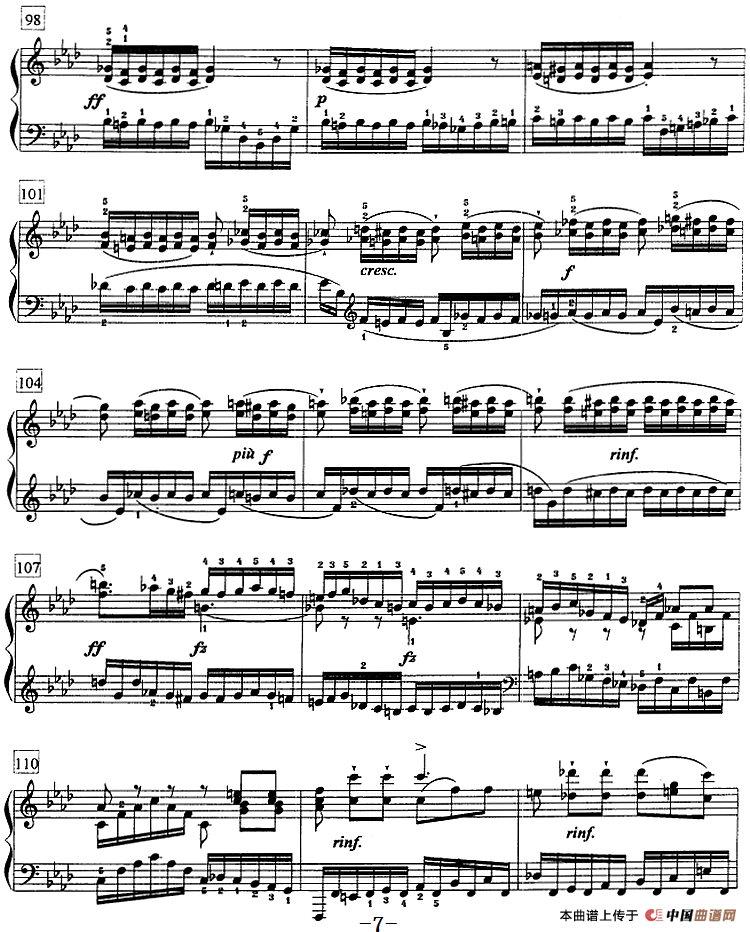钢琴教程第七级 练习曲（《名手之道》No.21）(1)钢琴教程第七级 练习曲 （《名手之道》No.21）克莱门蒂曲7.png
