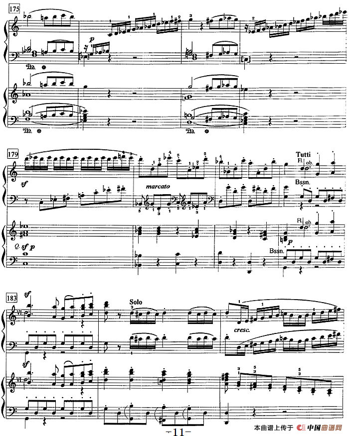 钢琴教程第八级 大型乐曲(C大调第一钢琴协奏曲 Op.15 第一乐章)(1)钢琴教程第八级 大型乐曲(C大调第一钢琴协奏曲 Op.15 第一乐章)贝多芬曲11.png