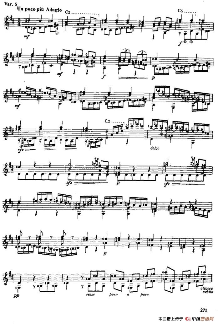 西班牙弗里亚斯主题变奏曲（古典吉他）：3.jpg