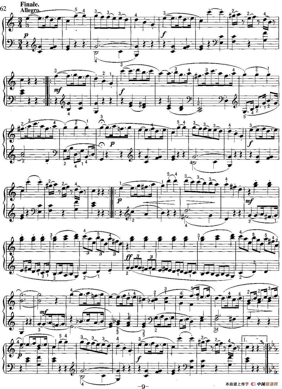 不可不弹的世界钢琴名曲：奏鸣曲（C大调）(1)不可不弹的世界钢琴名曲：奏鸣曲（C大调）&海顿9.jpg