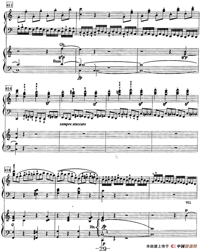 钢琴教程第八级 大型乐曲(C大调第一钢琴协奏曲 Op.15 第一乐章)(1)钢琴教程第八级 大型乐曲(C大调第一钢琴协奏曲 Op.15 第一乐章)贝多芬曲29.png
