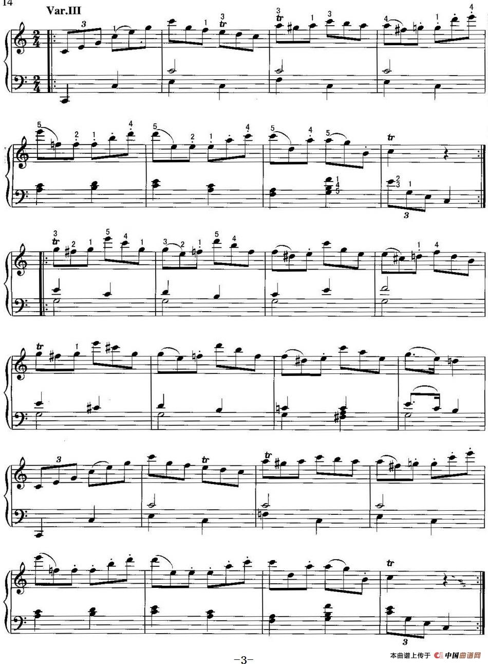 不可不弹的世界钢琴名曲：“星星”变奏曲(1)不可不弹的世界钢琴名曲：“星星”变奏曲&莫扎特3.jpg