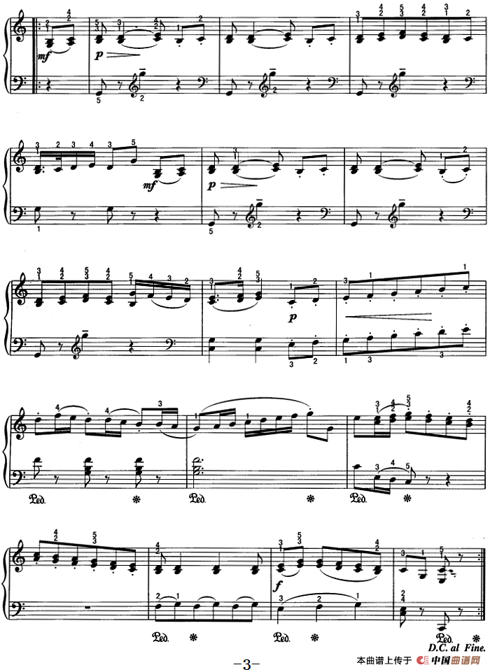 不可不弹的世界钢琴名曲：小步舞曲(1)不可不弹的世界钢琴名曲：小步舞曲&博凯里尼3.png