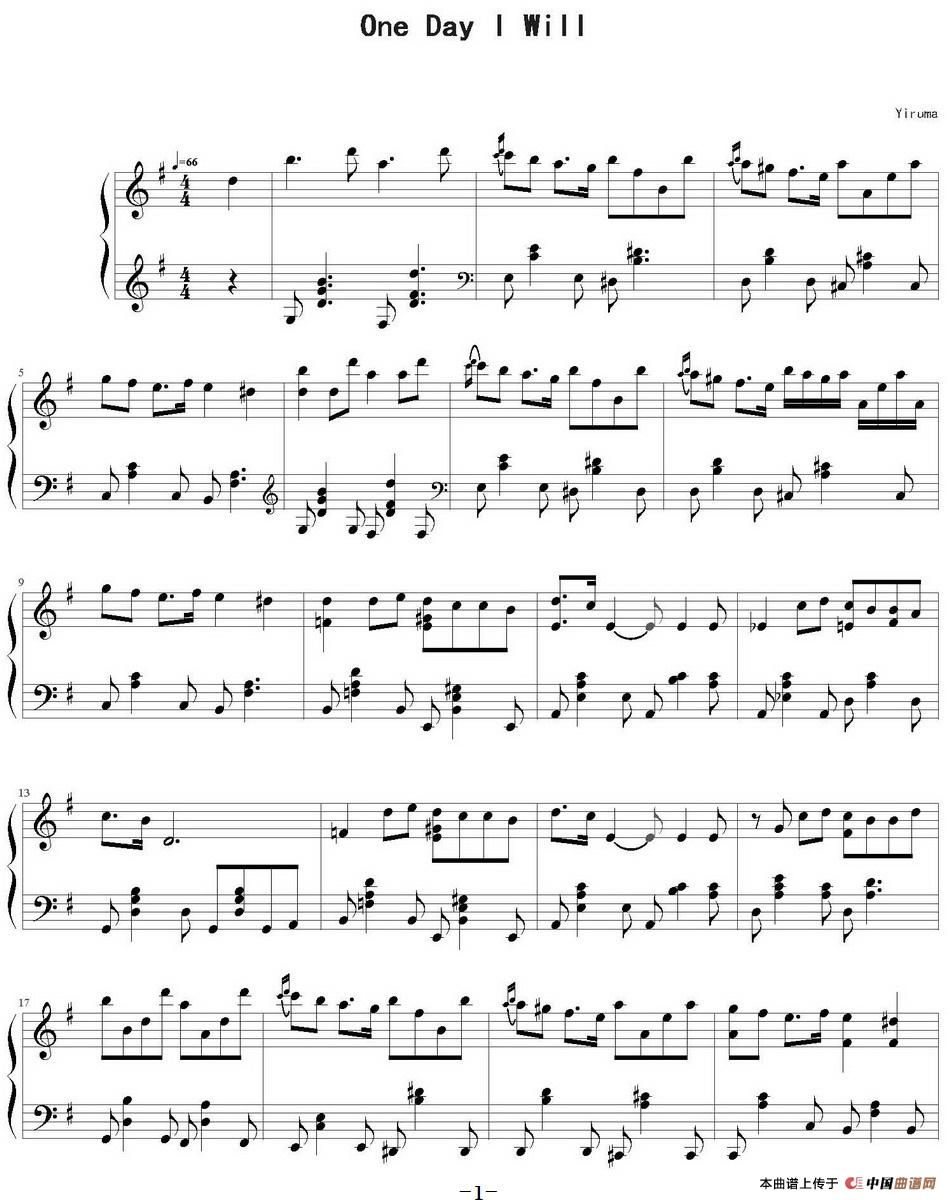 One Day I Will(1)One Day I Will-- Yiruma作曲_页面_1.jpg