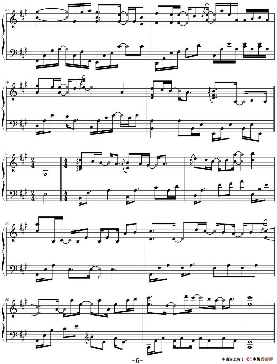 从窗口看到的风景(1)从窗口看到的风景 Yiruma作曲 寒夜孤星编写_页面_5.jpg
