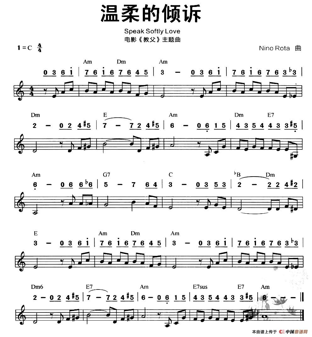 温柔的倾诉（美国电影《教父》主题曲）（线简谱混排版）(1)图片138.jpg