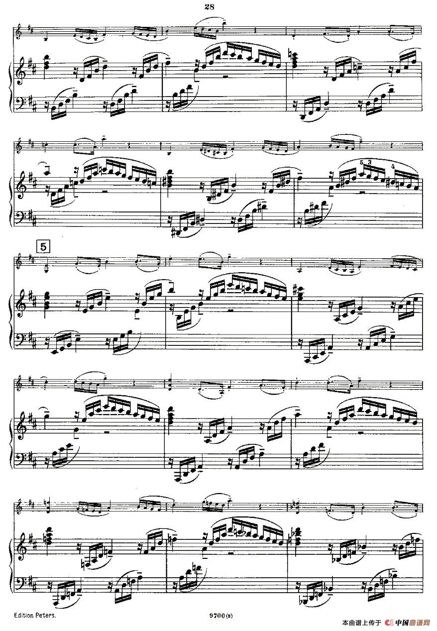 Mozart - Violin Sonata No.3, KV. 306(第三小提琴奏鸣曲)(1)KV. 306-005.jpg
