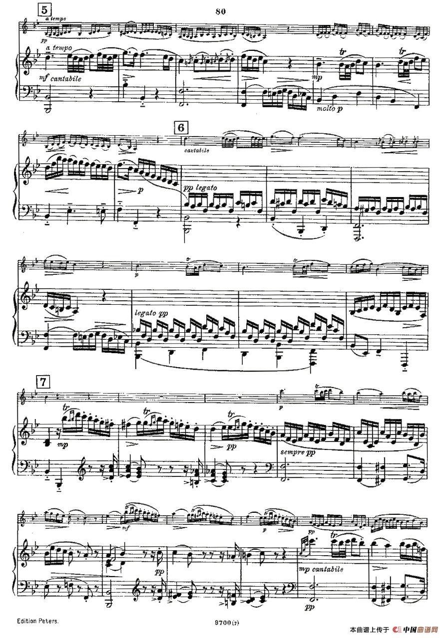 Mozart - Violin Sonata No.7, KV. 376(第七小提琴奏鸣曲)(1)KV. 376-007.jpg