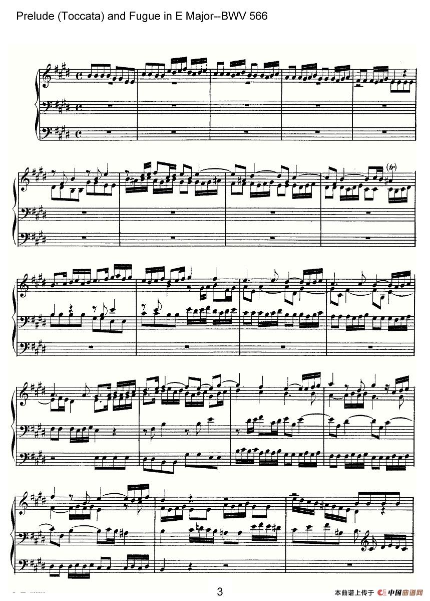 Prelude (Toccata) and Fugue in E Major--BWV 566（管风琴谱）(1)566-003.jpg