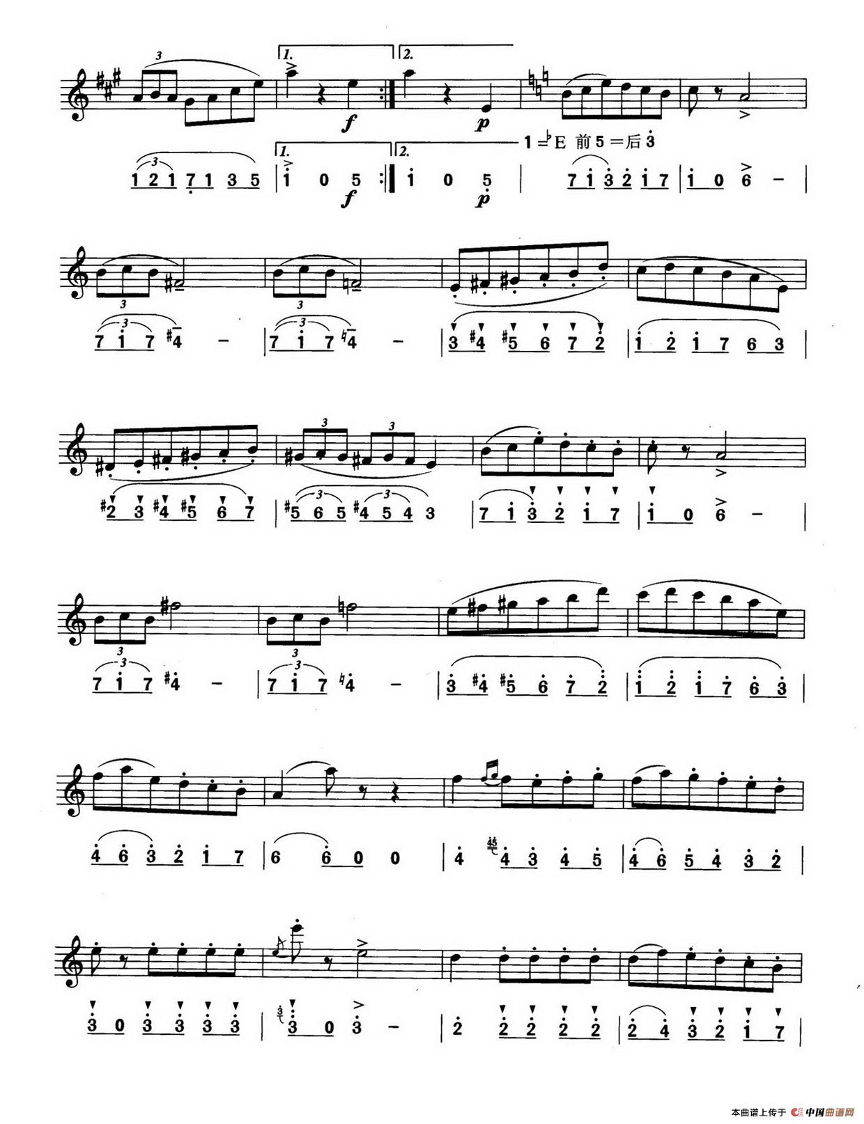 西班牙舞曲（线简谱对照版）(1)西班牙舞曲5.jpg