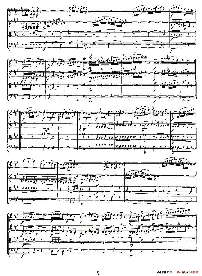 Quartet No. 2 in D Major, K. 155.（D大调第二弦乐四重奏）(1)K. 155-005.jpg