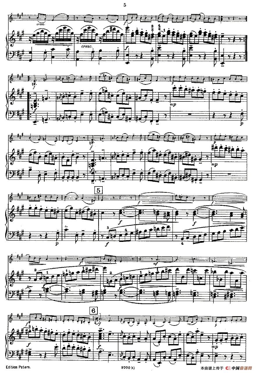Mozart - Violin Sonata No.1, KV. 305(第一小提琴奏鸣曲)(1)KV. 305-005.jpg