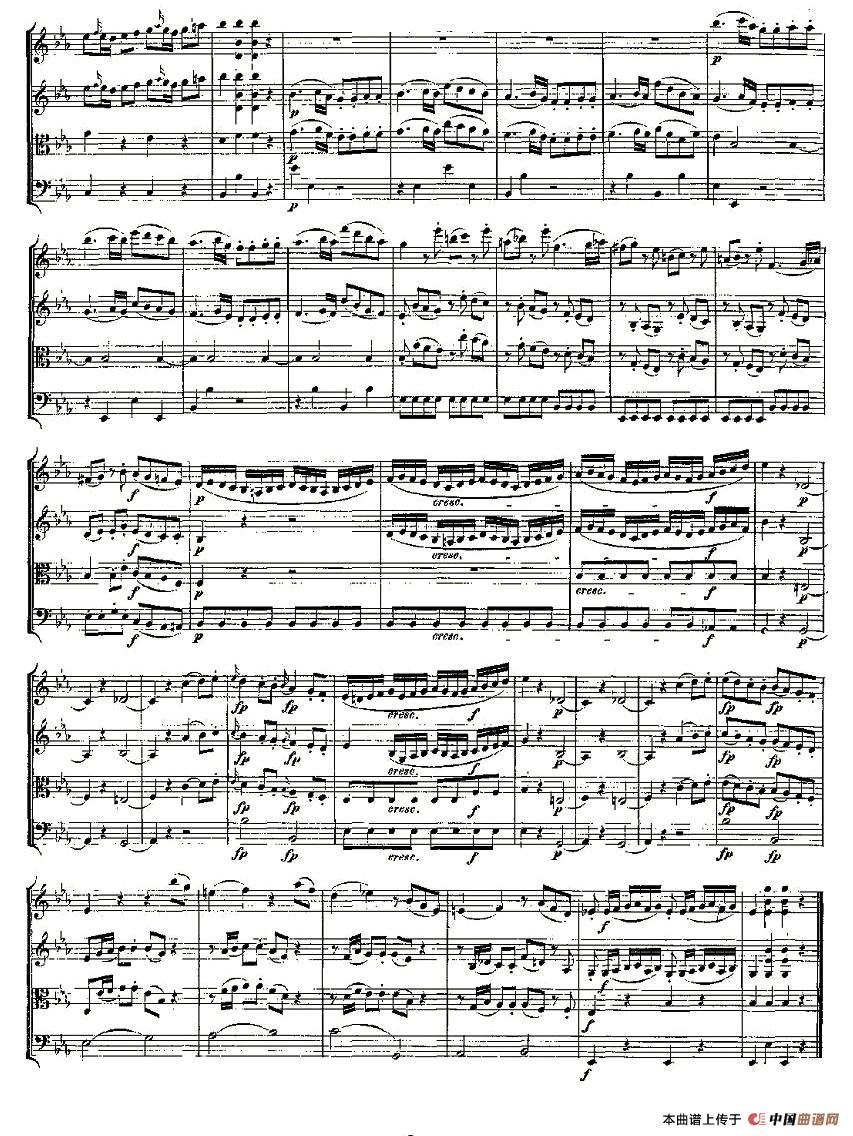 Quartet No. 7 in Eb Major, K. 160（降E大调第七弦乐四重奏）(1)K. 160 -003.jpg