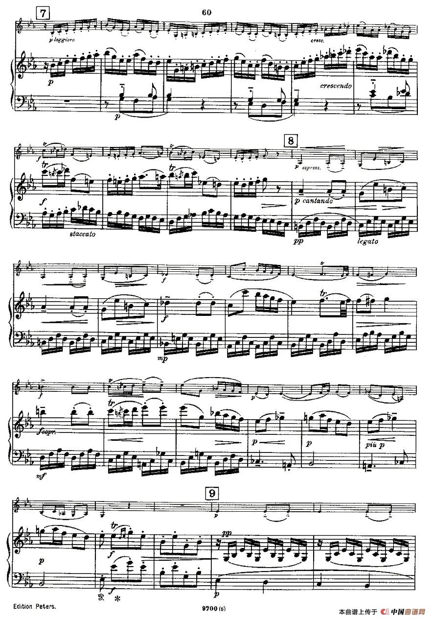 Mozart - Violin Sonata No.5, KV. 302（第五小提琴奏鸣曲）(1)KV. 302-009.jpg