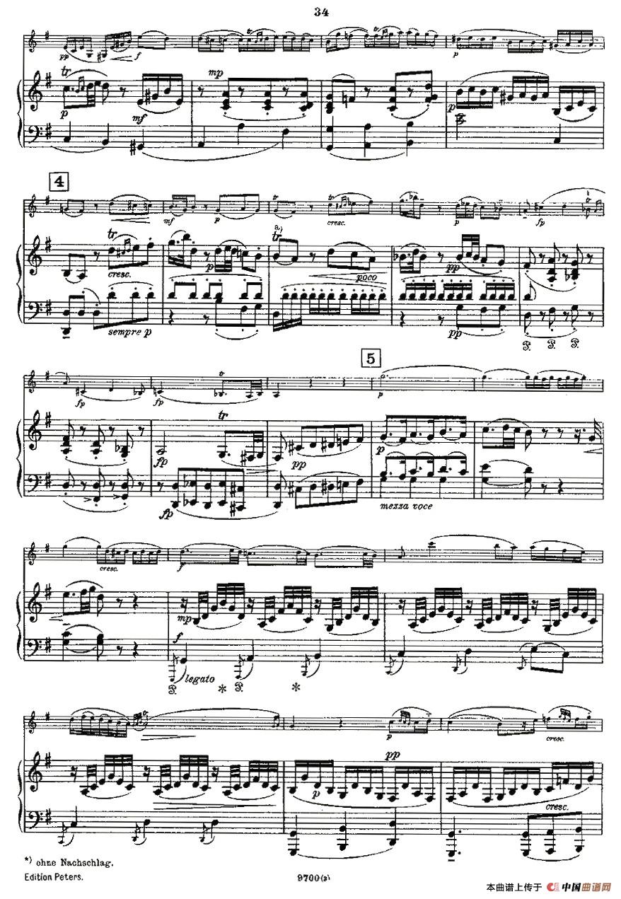 Mozart - Violin Sonata No.3, KV. 306(第三小提琴奏鸣曲)(1)KV. 306-011.jpg