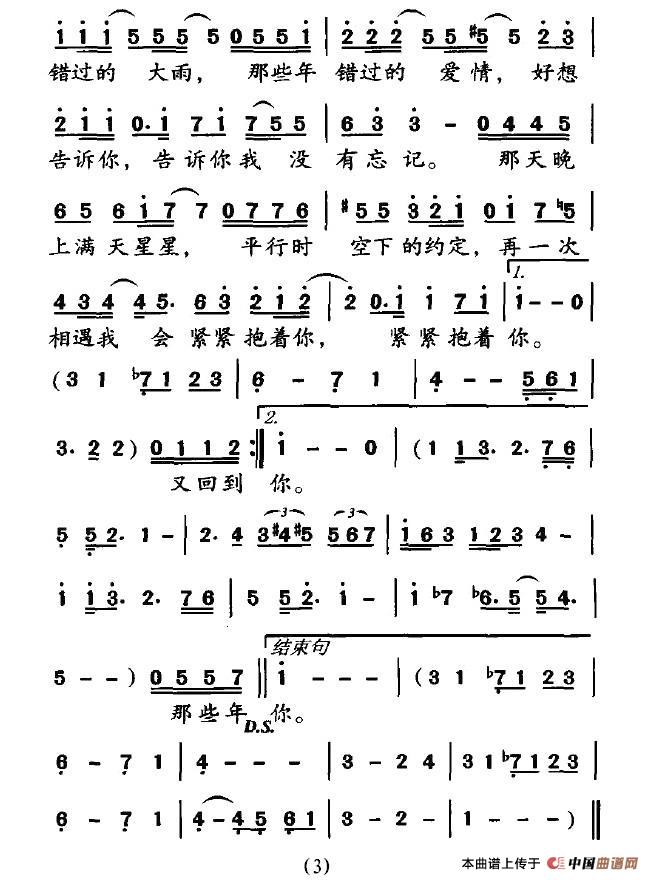 那些年（电影《那些年，我们一起追的女孩》主题曲）(1)3.jpg