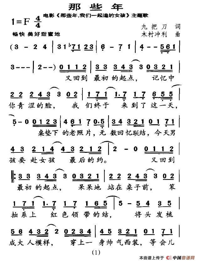 那些年（电影《那些年，我们一起追的女孩》主题曲）(1)1.jpg