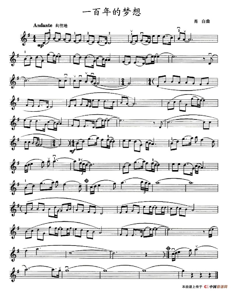 一百年的梦想(1)88Violin 肖    白 《一百年的梦想》-001.jpg